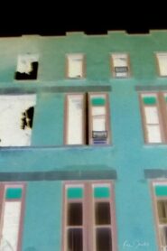 Brick Building with Red and Green Windows 2020 on netflix