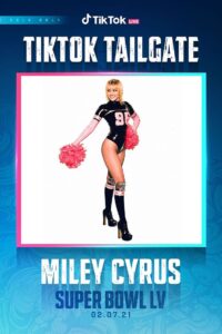 Miley Cyrus: Live at the Super Bowl #TikTokTailgate 2021 on netflix