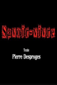 Savoir-vivre 2012 on netflix