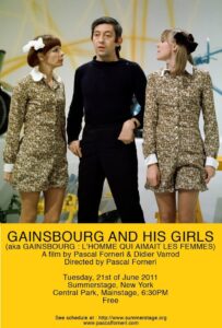 Gainsbourg and His Girls 2010 on netflix