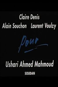 Pour Ushari Ahmed Mahmoud (Soudan) 1991 on netflix