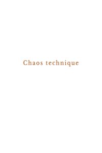 Technical chaos 1998 on netflix