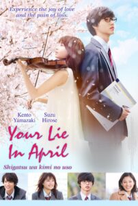 Your Lie in April 2016 on netflix