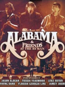 Alabama and Friends – Live at the Ryman 2014 on netflix