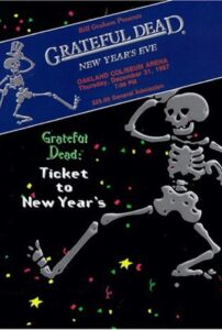 Grateful Dead: Ticket to New Year’s Eve Concert 1987 on netflix