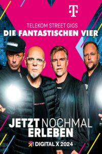 Die Fantastischen Vier auf der Digital X 2024 on netflix