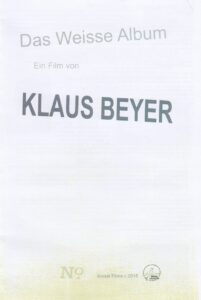 Das Weisse Album 1991 on netflix