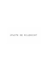 ¿Pacto de silencio? 2012 on netflix