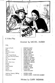 Coupla White Faggots Sitting Around Talking 1981 on netflix