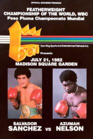 Salvador Sanchez vs. Azumah Nelson 1982 on netflix