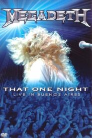 Megadeth: That One Night – Live in Buenos Aires 2007 on netflix