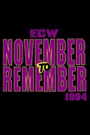 ECW November to Remember 1994 1994 on netflix