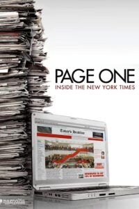 Page One: Inside the New York Times 2011 on netflix