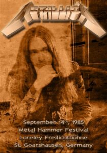 Metallica: Metal Hammer Festival 1985 on netflix