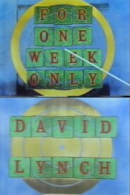 Jonathan Ross Presents for One Week Only: David Lynch 1990 on netflix