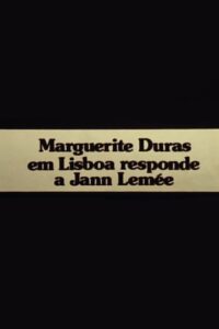 Mulher a Mulher: Interview with Marguerite Duras by Yann Lemée 1980 on netflix