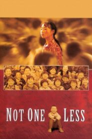 Not One Less 1999 on netflix